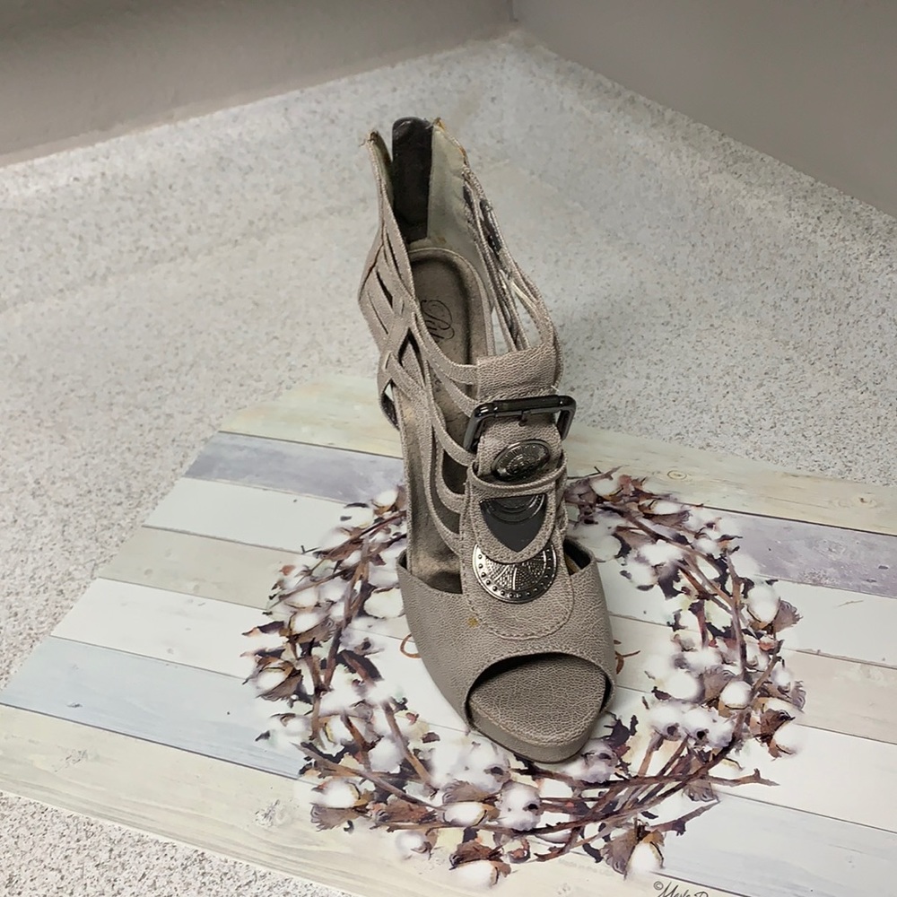 Ladies high heel shoe.